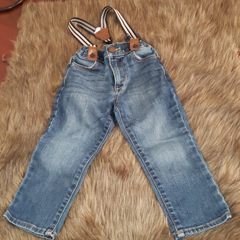Toddler Boys size 2T Oshkosh BGosh With suspenders